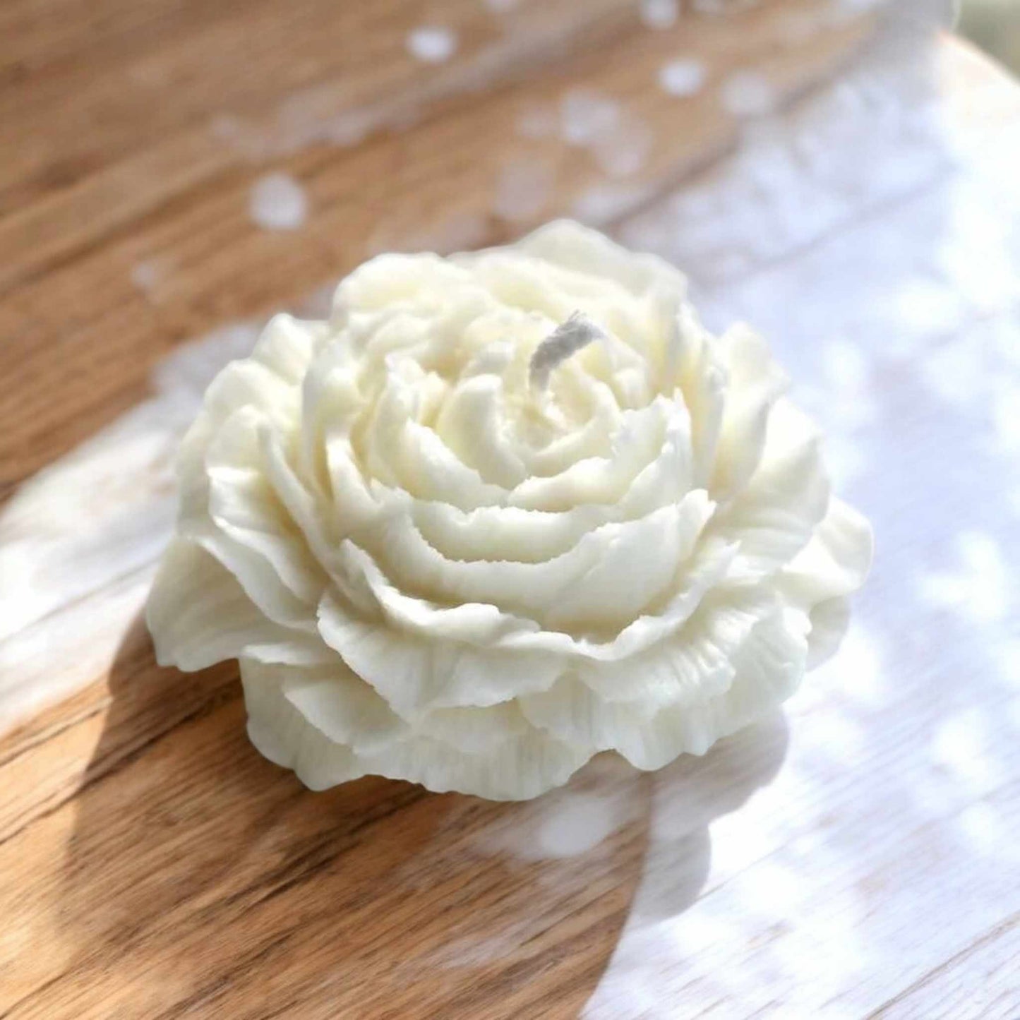 Bougie Moulée en Cire de Coco – Élégance Naturelle