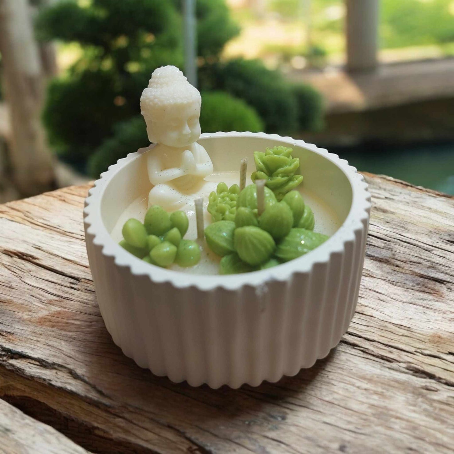 Bougie Jardin Zen pot Liseo