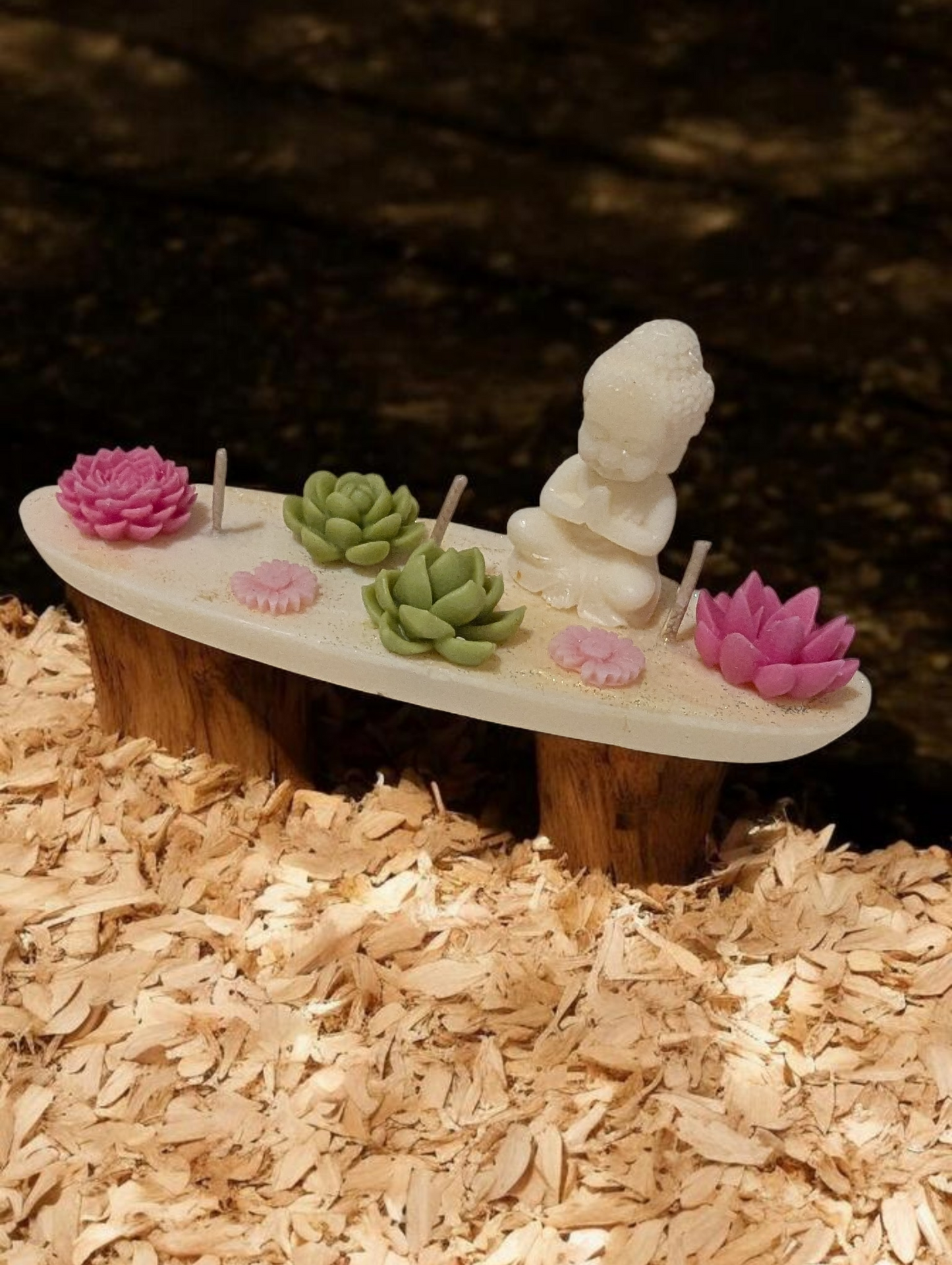 Bougie collection "Rêverie" Rosa Namasté