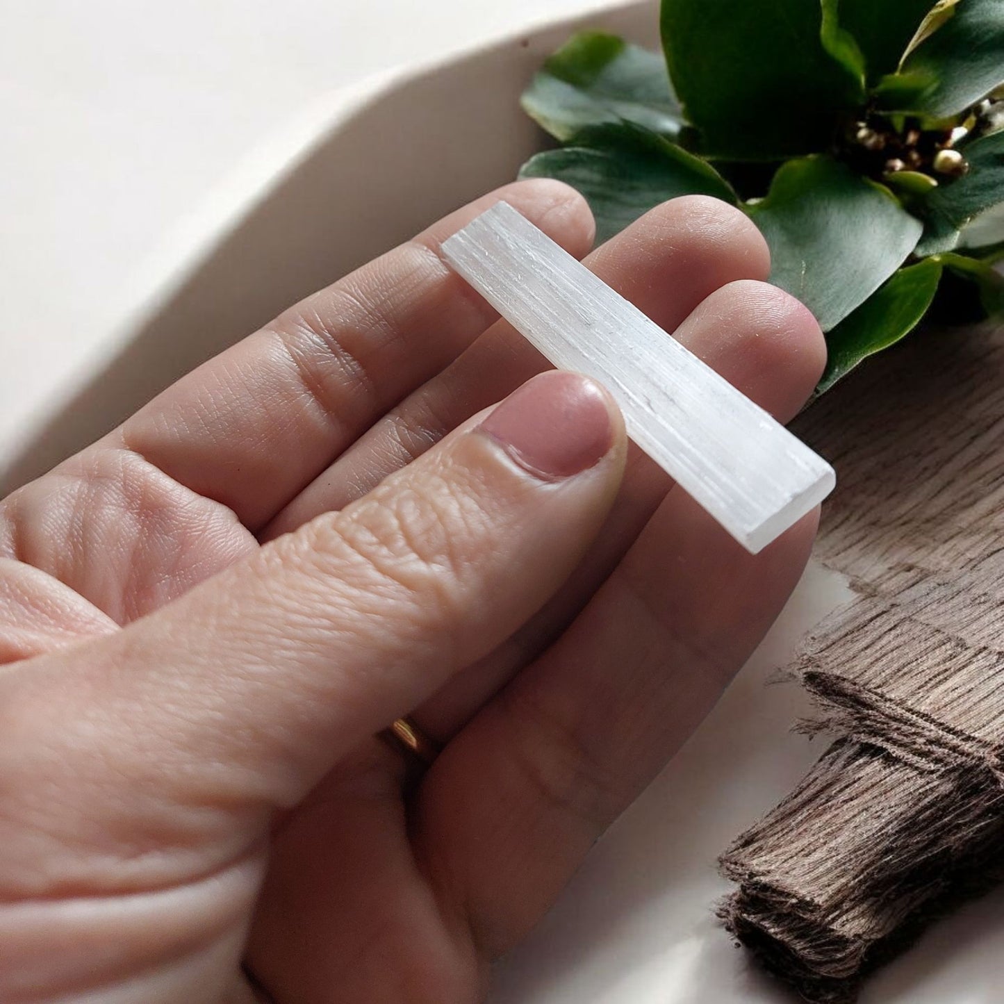 Bâton de Sélénite brut