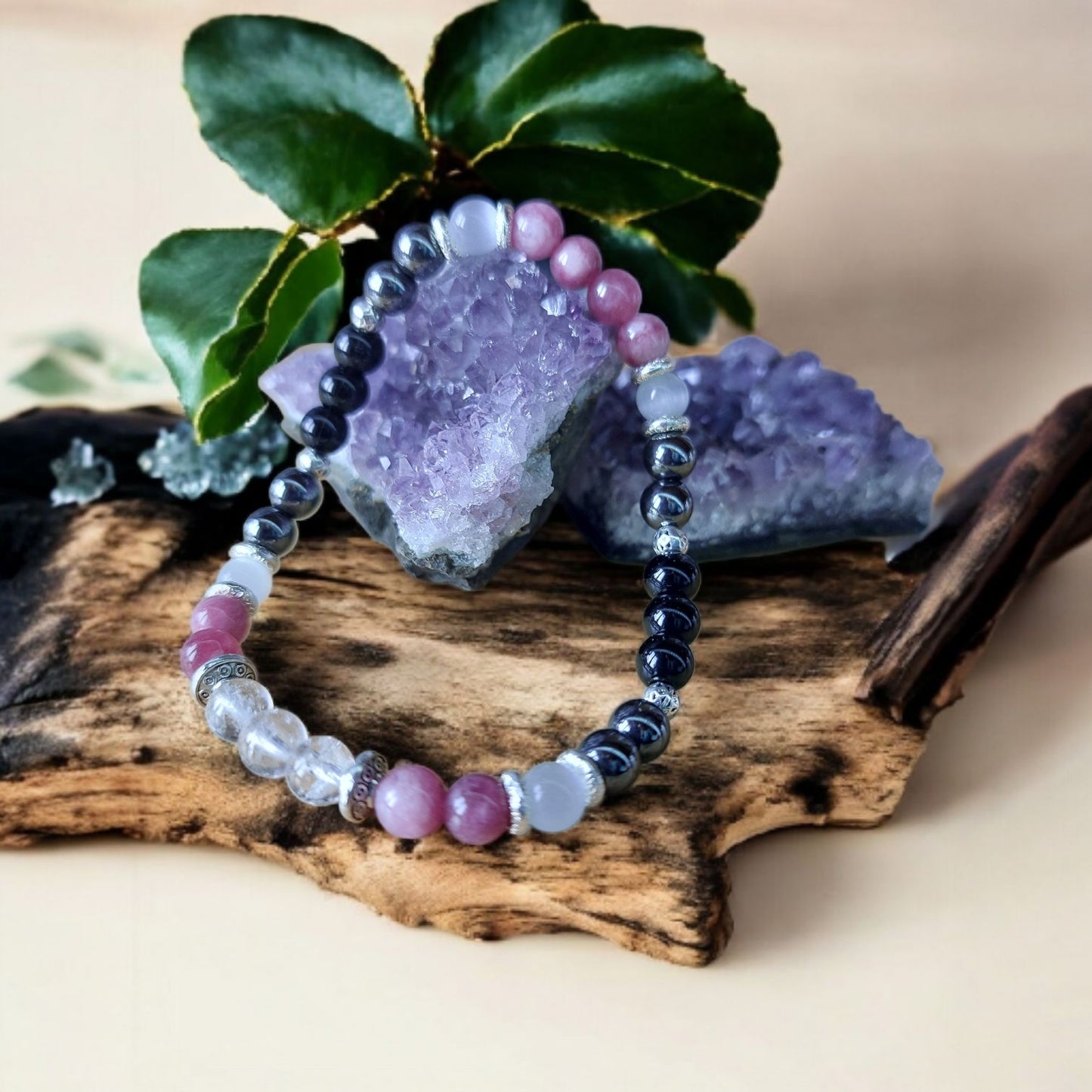 Bracelet en pierre naturelles fait main