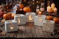 Brûle-parfum en bois - Collection Halloween