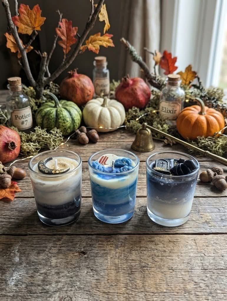 Trio bougies "Nuit mystérieuse"