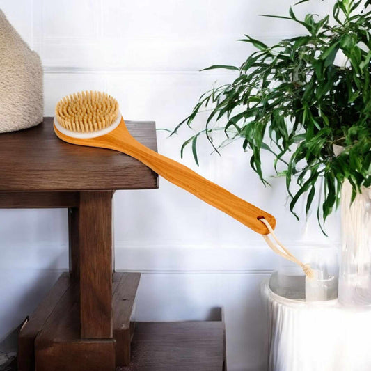 Bois de peau brosse corps exfoliante