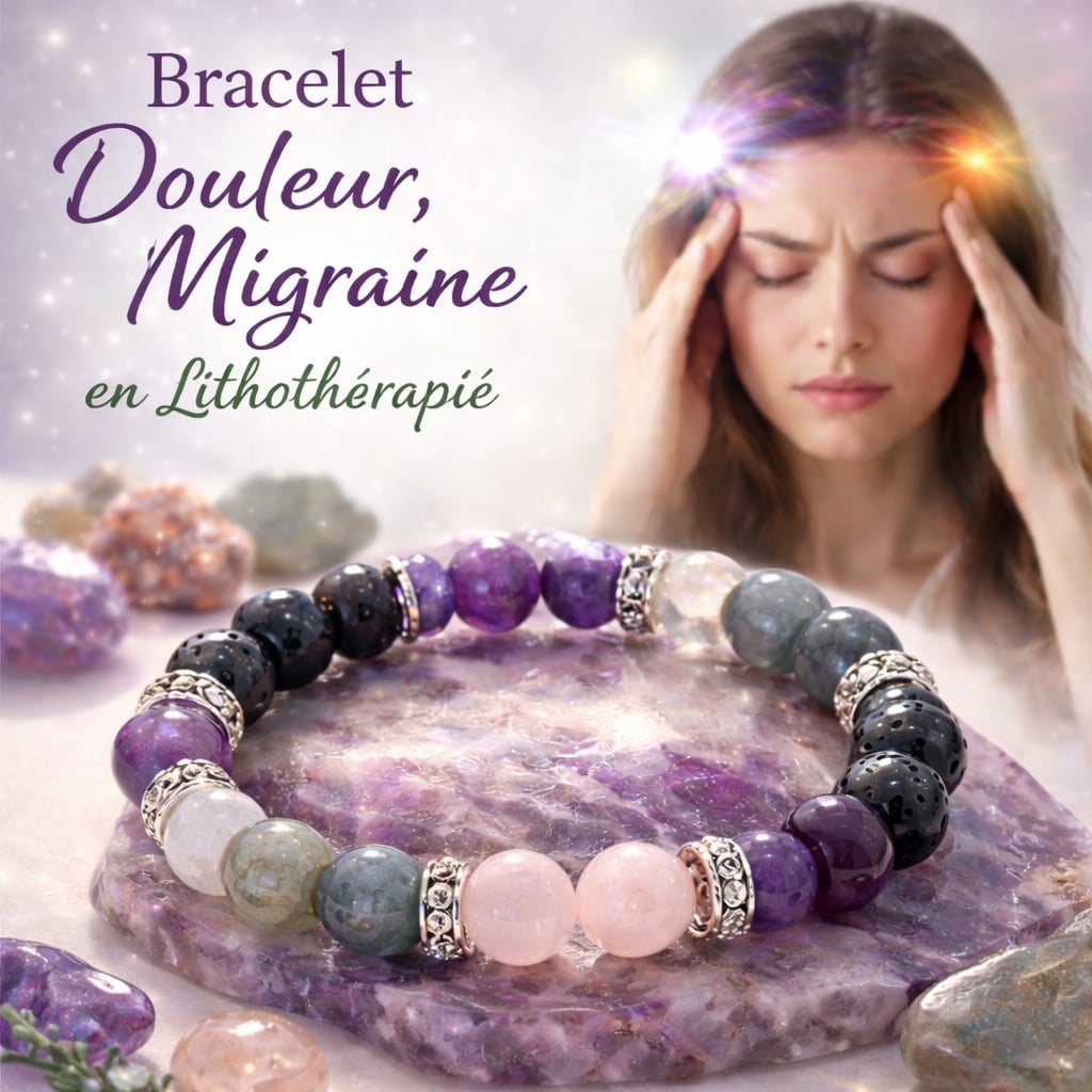 Bracelet Douleur, migraine & bien être physique