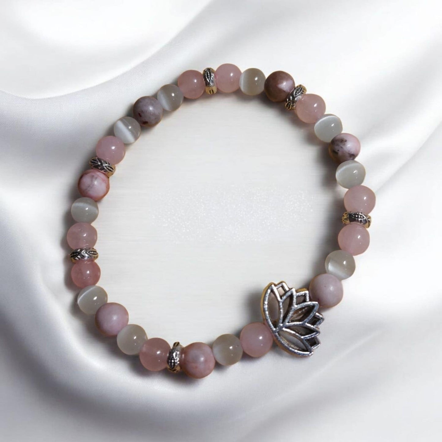 Bracelet en pierre naturelles fait main