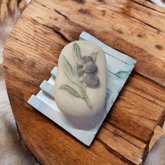 Savon pour le visage "Voile de Lait" Peau normale / toute peau