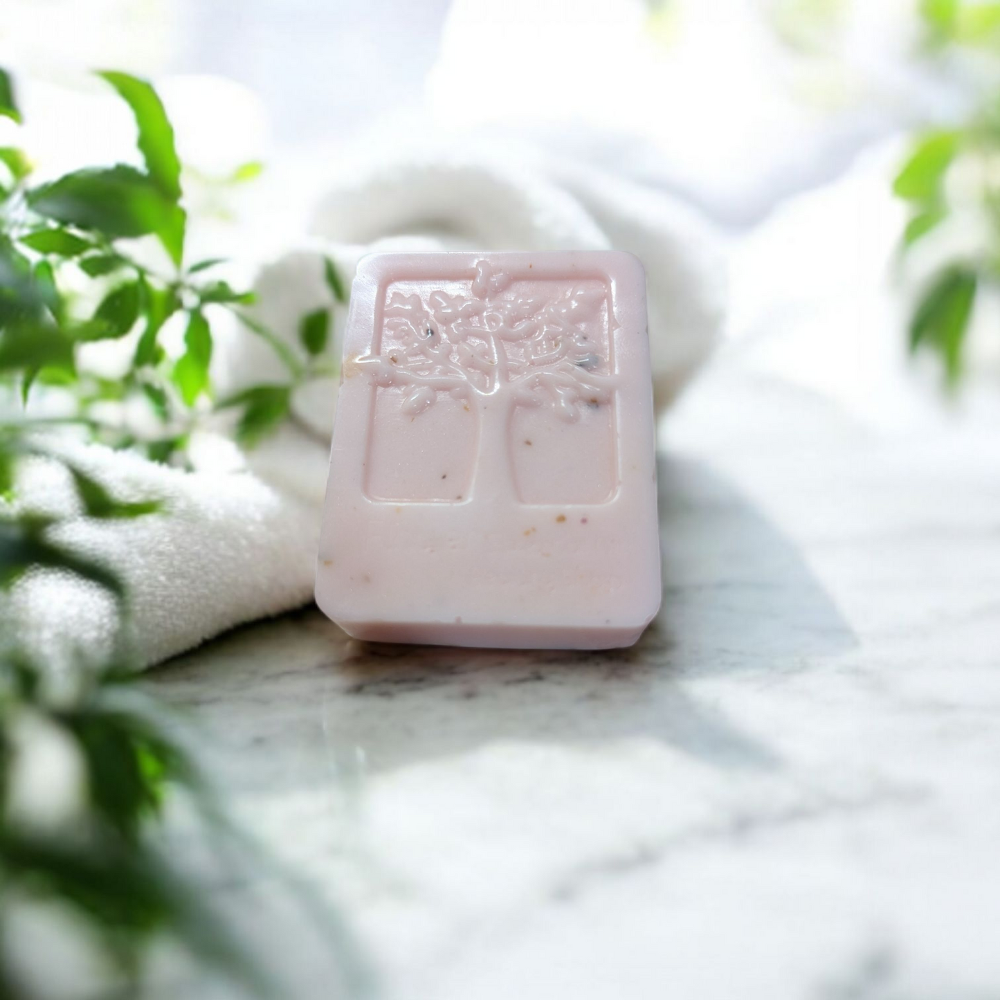 Savon pour le visage "Gommage de Soie" Peau sensible