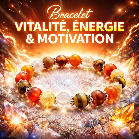 Bracelet Vitalité, Énergie & Motivation