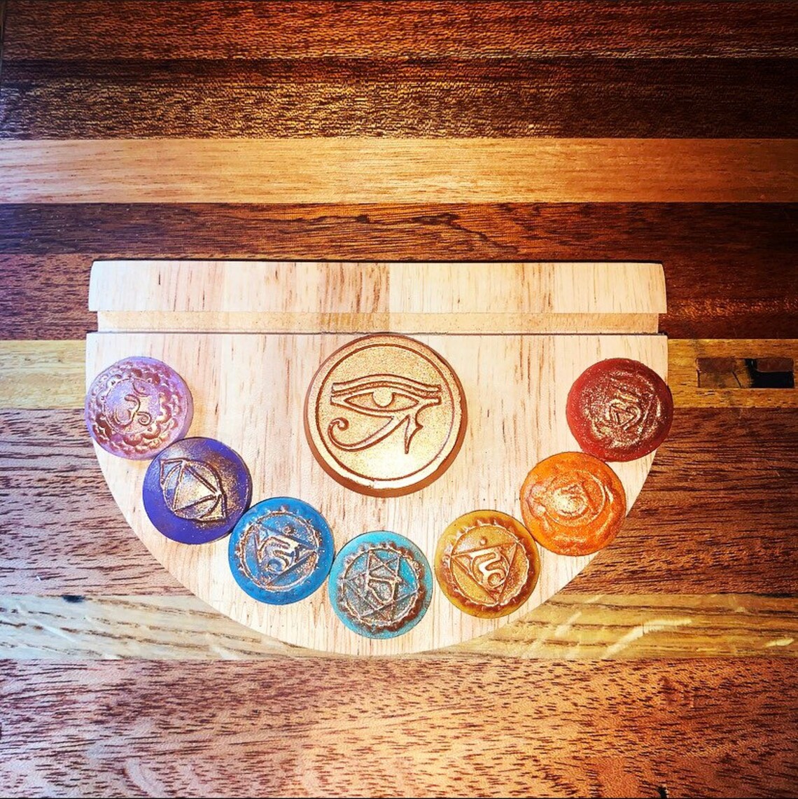 7 Fondant Chakras