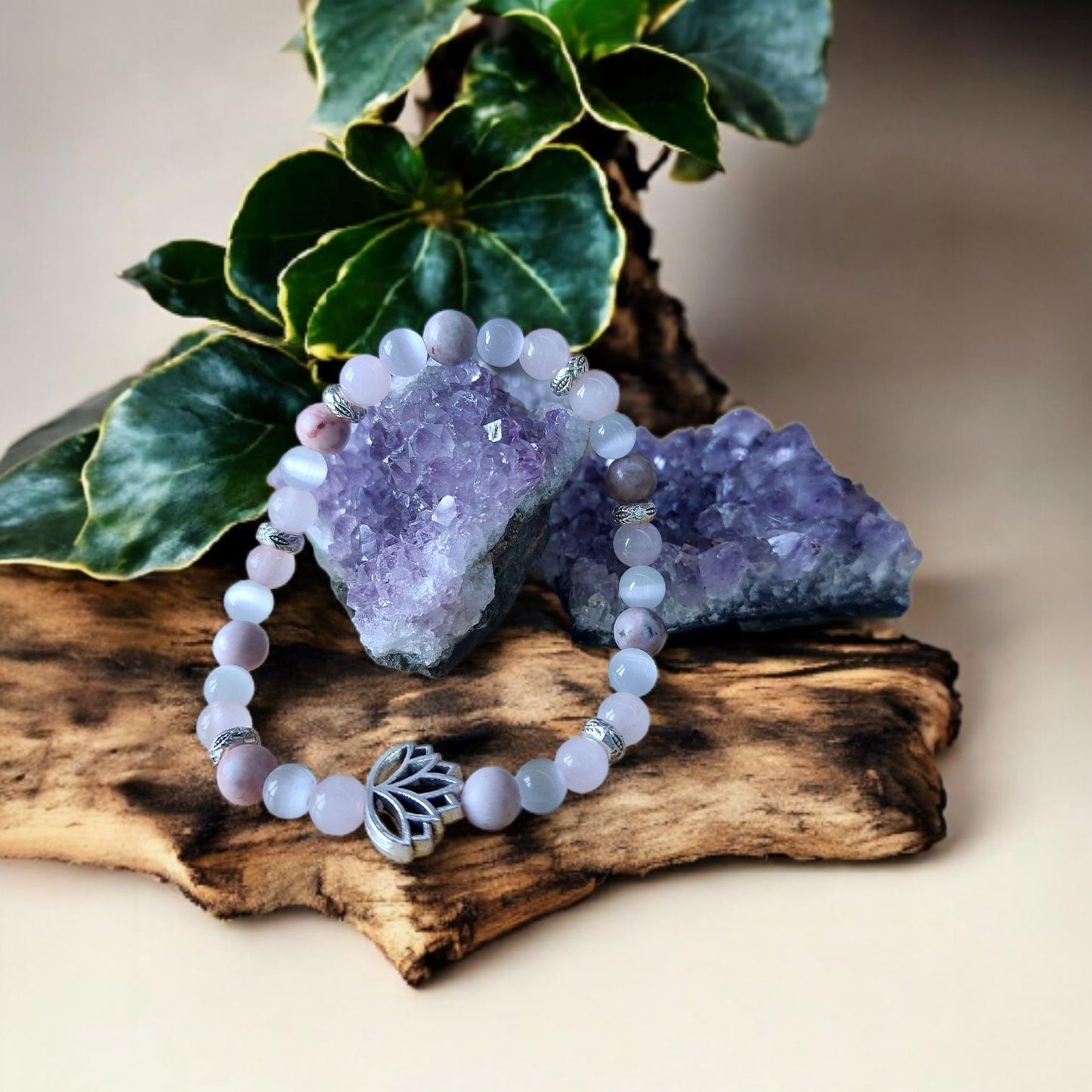 Bracelet en pierre naturelles fait main