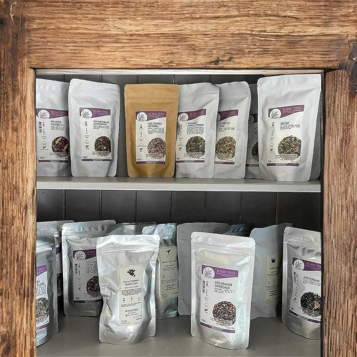 Thé ou tisane en vrac