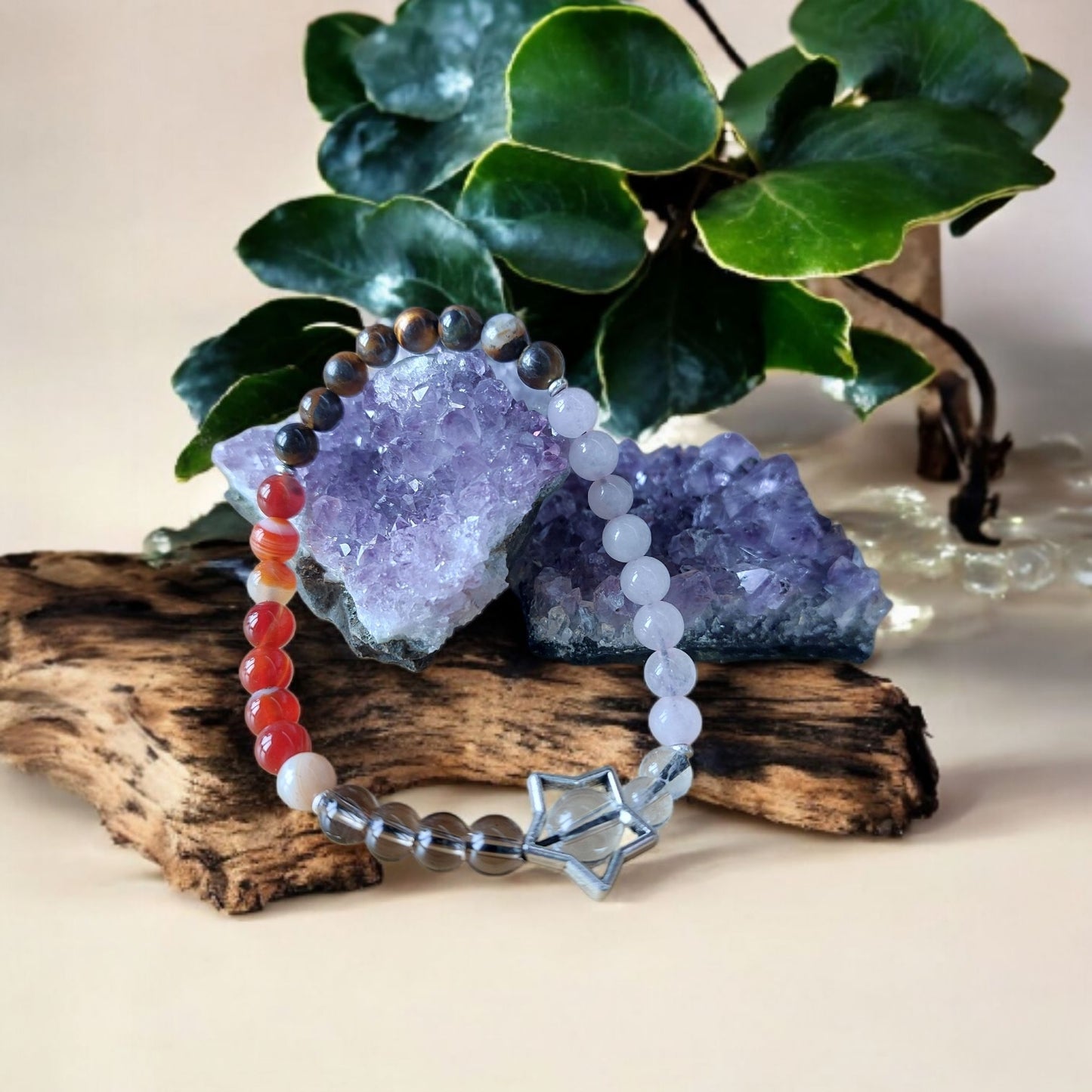 Bracelet en pierre naturelles fait main