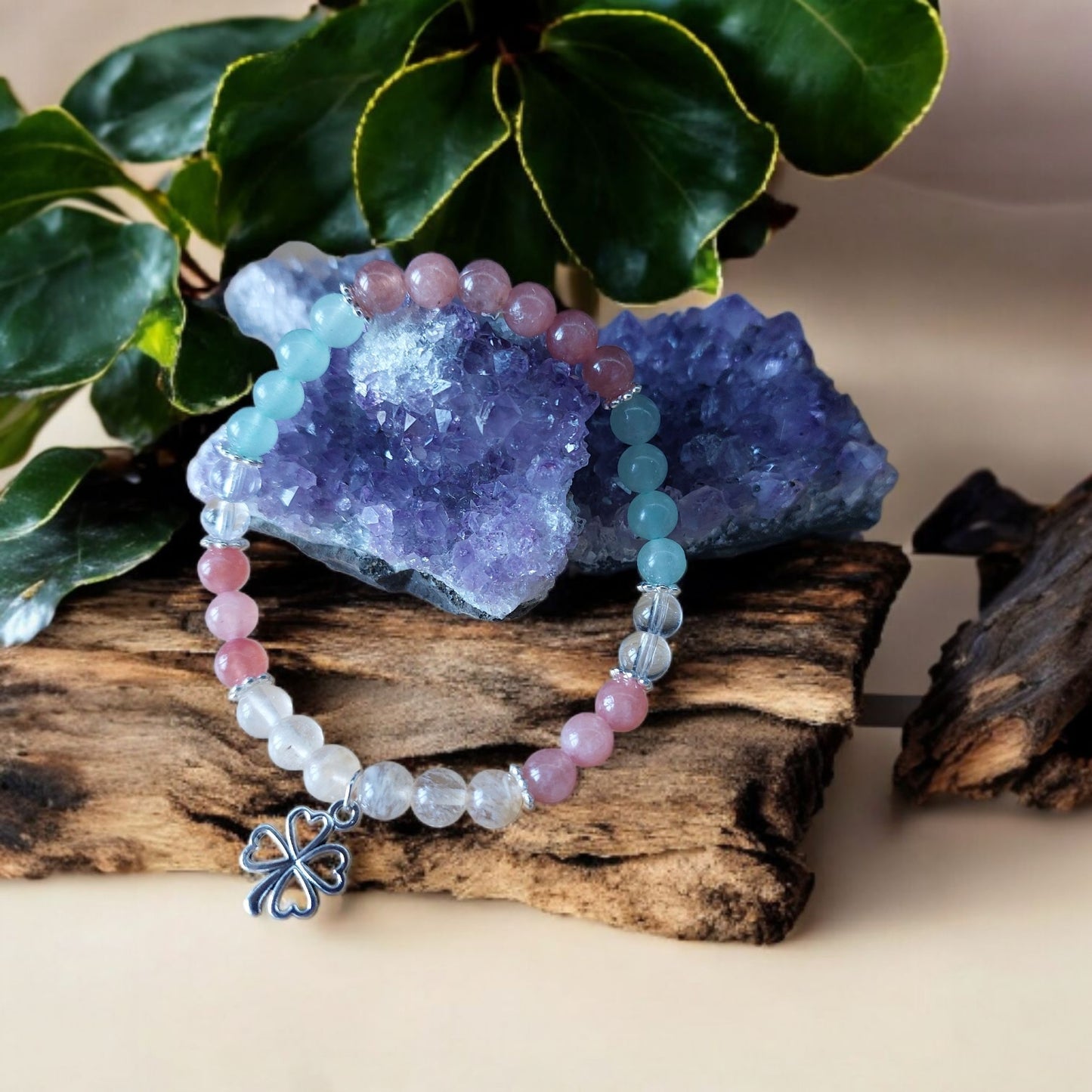 Bracelet en pierre naturelles fait main