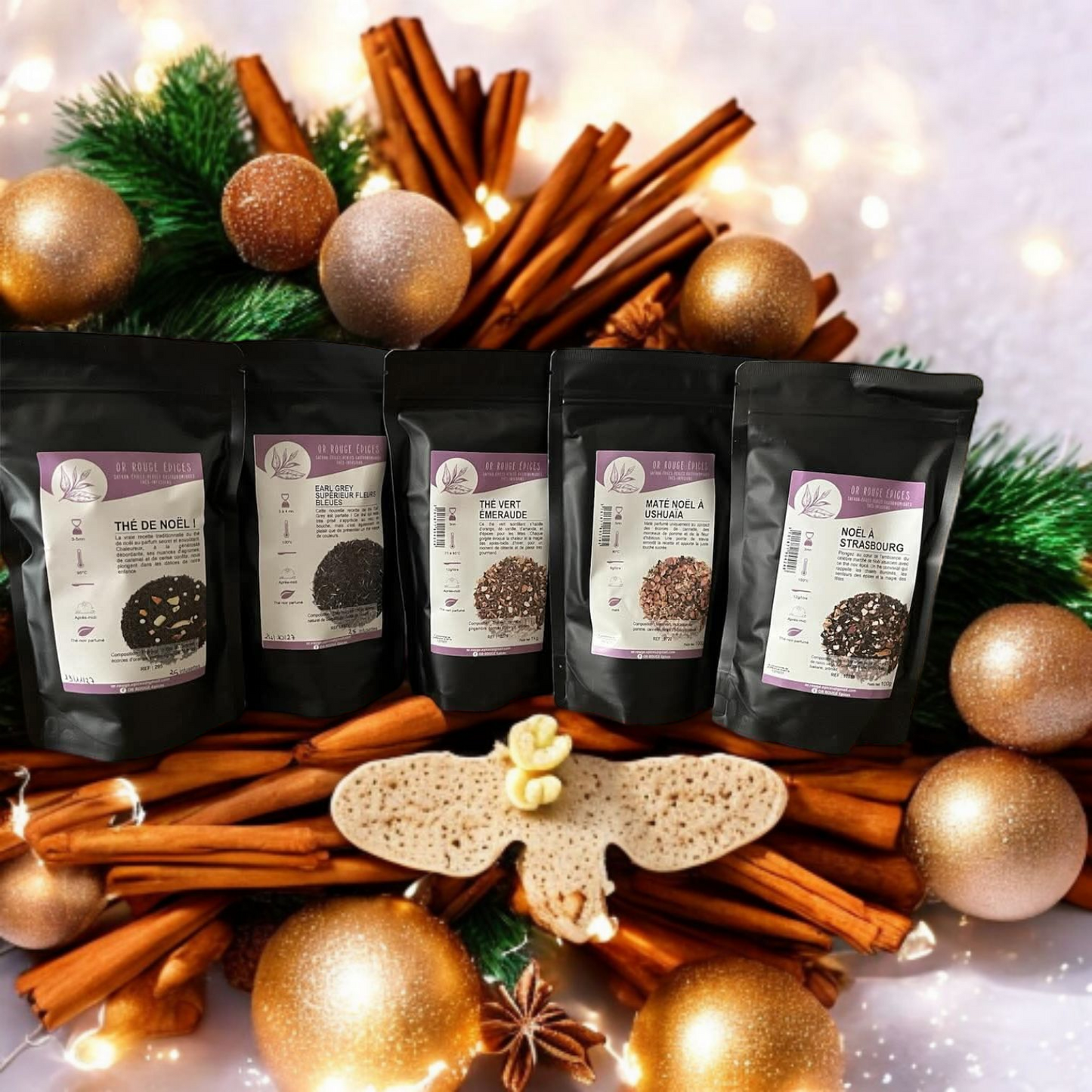 Thé ou tisane de Noël