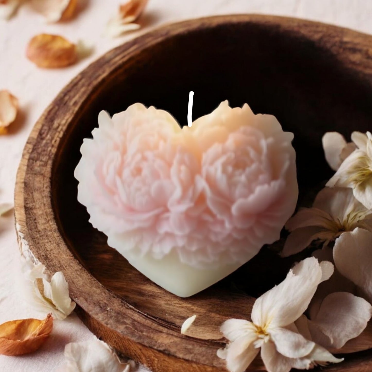 Bougie Moulée en Cire de Coco – Élégance Naturelle